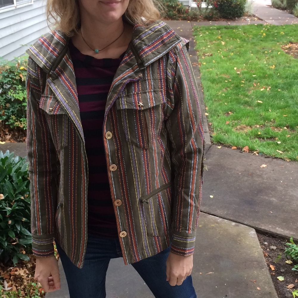 New- One Teaspoon Stitched Military Jacket